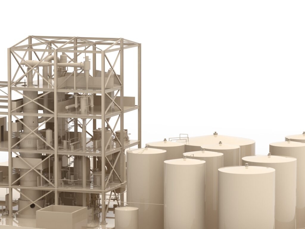 raffineria di olio di palma / Palm oil refinery