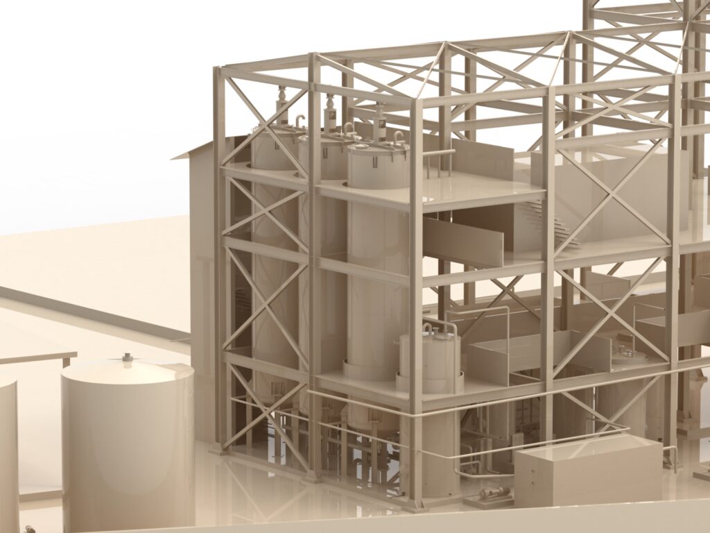 Impianto di frazionamento di olio di palma / Palm oil fractionation